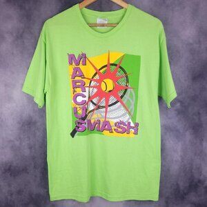 Vintage 00s Y2K Marcus Smash tennis shirt
